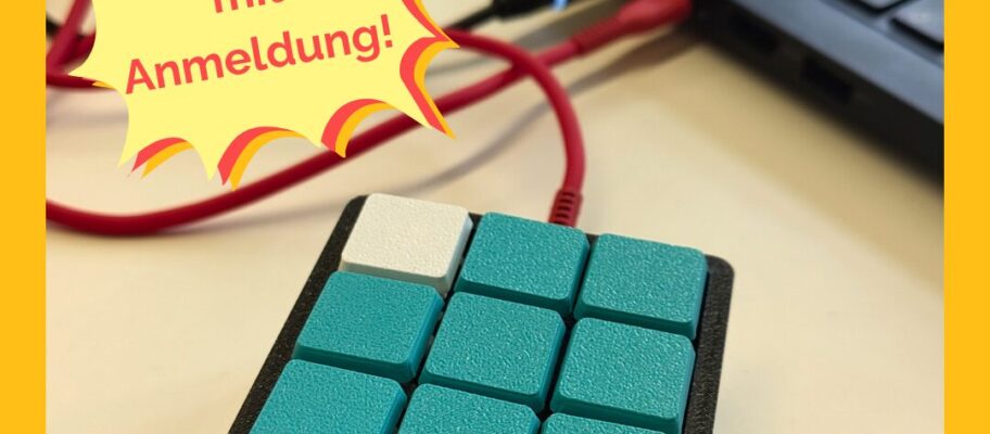Abgesagt – Ferienprogramm: Makro Pad bauen in der Mitmach-Werkstatt